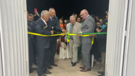 Senami inaugura templo na comunidade das Malvinas, em Barbalha (CE)