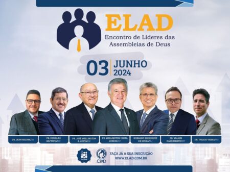 Encontro de Líderes das Assembleias de Deus no Brasil acontece nesta segunda-feira (3)
