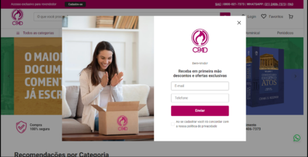 CPAD Livraria online está de cara nova!