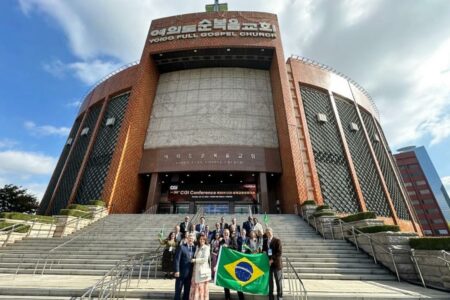 Delegação da CGADB, UNEMAD e CPAD marcam presença na 30ª Convenção da Yoido Full Church – AD na Coreia do Sul