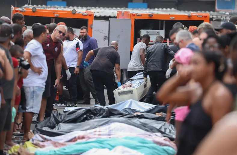 Número de mortos na megaoperação no RJ ultrapassa 100