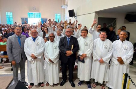 AD Alagoas realizou o batismo de 200 novos membros neste início de ano