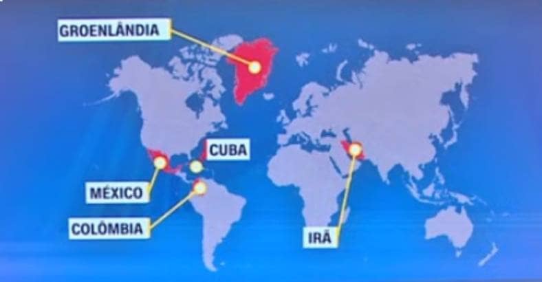 Trump amplia ameaças após ataque na Venezuela