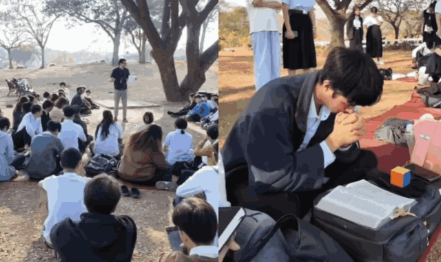 Brasileiro apresenta o Evangelho a universitários tailandeses