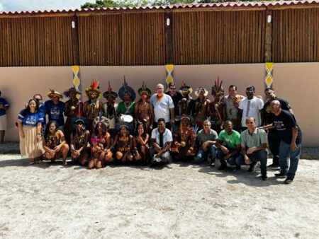 Missão Josué inaugura templo com arquitetura indígena na Bahia