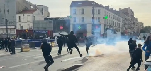 Adolescente tem mão mutilada ao pegar granada durante protestos escolares na França